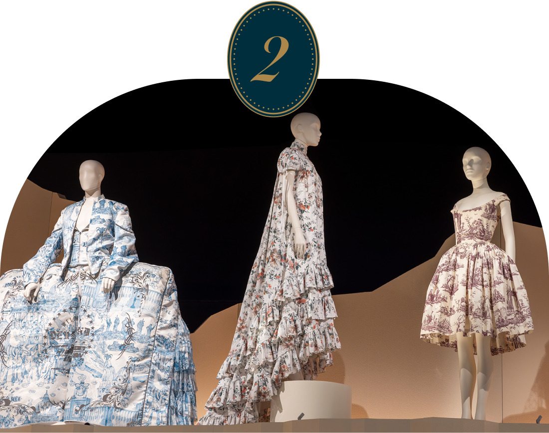 ヴィクトリア&アルバート博物館(ロンドン)の展示風景